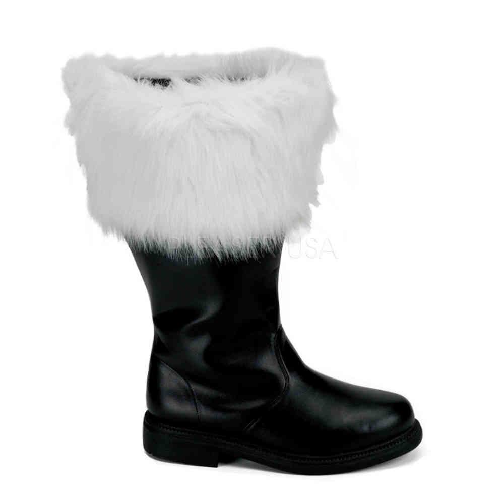 Funtasma - SANTA106WC Plus Size Laarzen - Zwart/Wit Product image